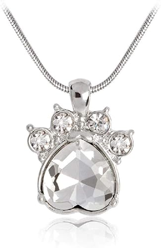 dog birthstone necklace