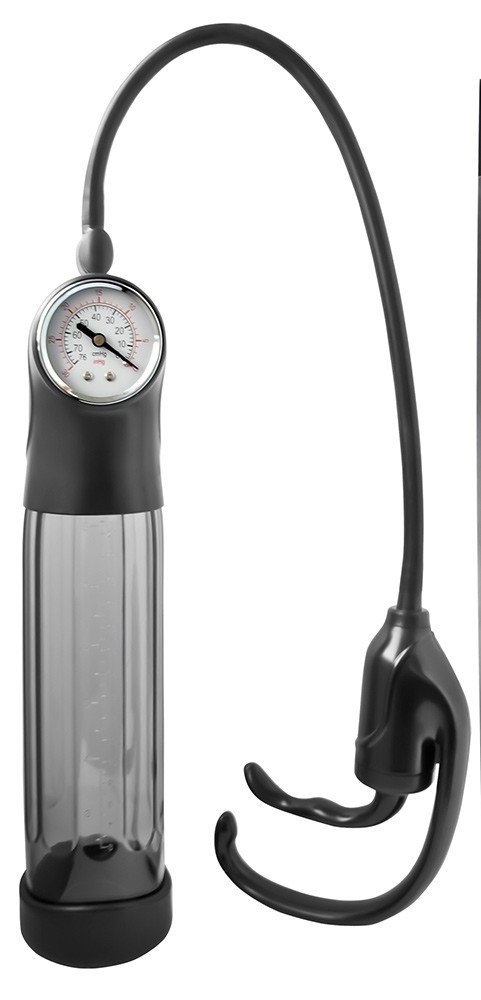 Mojo Momentum Power Grip Penis Pump, Black