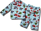 Thomas the Tank Engine with Percy and James 2 pc. Flannel Pajamas for toddlers