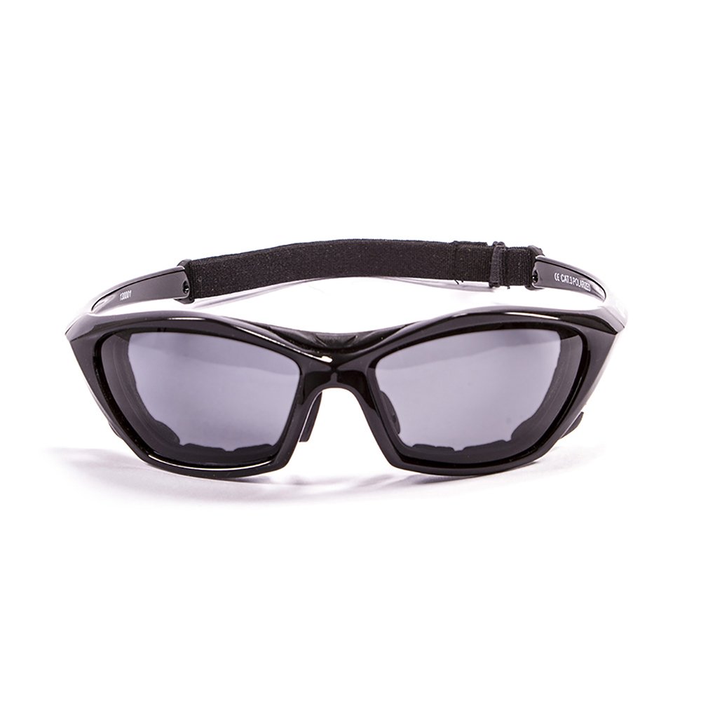 OceanGlasses - lake garda - Polarized Sunglasses - Frame : Shiny Black - Lens : Smoked (13000.1)