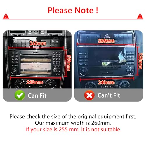 7 Inch 2+64G Car Stereo for Mercedes Benz C G CLK Class W203 W463 A160 Carplay Android 13 Auto Radio Upgrade Touch Screen Dsp Navigation GPS 2004-2007