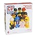 CP Toys 20 pc. Posable People for Preschool-sized Building Bricks