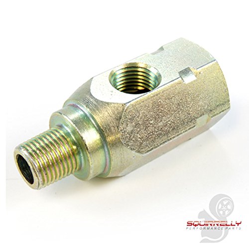 Squirrelly Oil Pressure Sending Unit Adapter 1/8