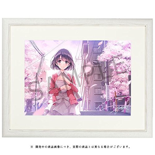 冴えない彼女の育てかた 加藤恵 B075yrdbhf 深崎暮人イラスト使用a3プリモアート プリントサイン入り アニメ萌えグッズ お待たせ