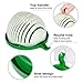 Salad Cutter Bowl，ESEOE Upgraded Vegetable Cutter Bowl for Salad in 60 Seconds ,Best Vegetable Chopper Salad Maker(8 Inches)