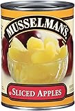 Musselmans Sliced Apple in Water, 20 Ounce (Pack of 12)
