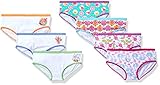 Dreamworks Little Girls' Trolls 7pk Hipster, Assorted, 6