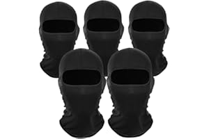 2 Pieces Thin Balaclava Ski Mask Head Mask Full Face Mask Windproof Sun UV Protection Hood for Women Men
