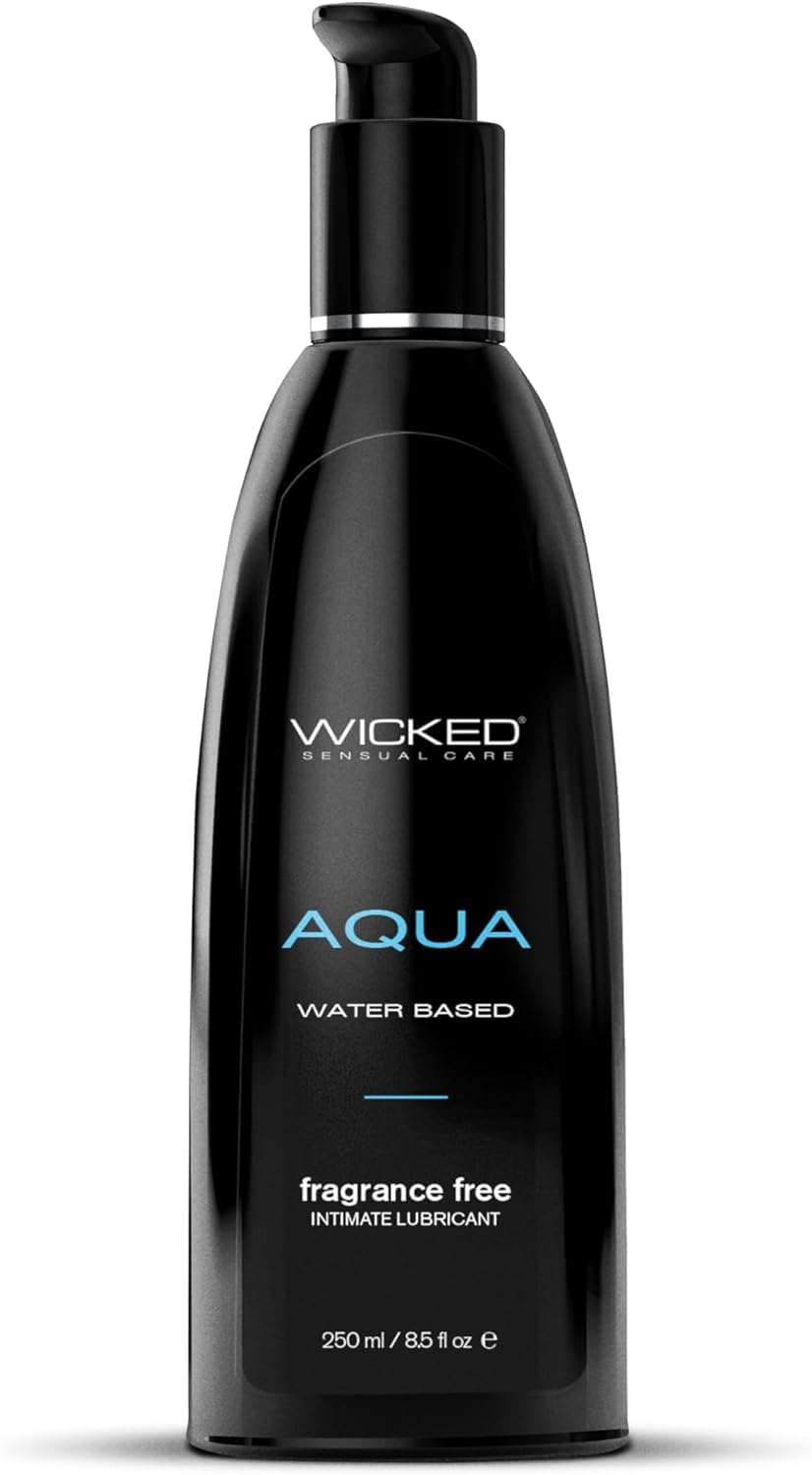 Wicked Sensual Care Aqua Waterbased, Black, 250ml