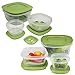 Rubbermaid 12pc Set Of Produce Saver Plastic Food Storage Containers With Lids & Fresh Vent for Breathability