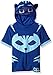 PJ Masks Boys' Toddler Gekko and Catboy Hoodie, Blue Short Sleeve, 3T