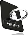 BUNKER RING 3 (全5色) バンカーリング iPhone/iPad/iPod/Galaxy/Xperia/スマートフォン・タブレットPCを指1本で保持・落下防止・スタンド(ジェットブラック)
