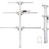 TWAYRDIO Foldable Ham Radio Yagi Antenna UHF 400-470Mhz Long Range 7dBi Signal Booster GMRS Directional Yagi for Repeater Sys