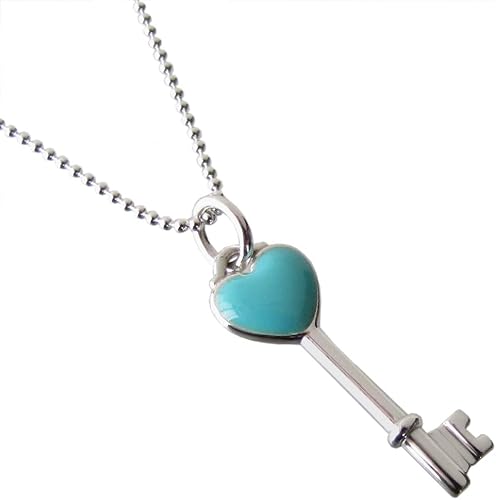 Amazon ティファニー Tiffany ネックレス ハート キー チャーム ビーズチェーン ペンダント 並行輸入品 ネックレス 通販