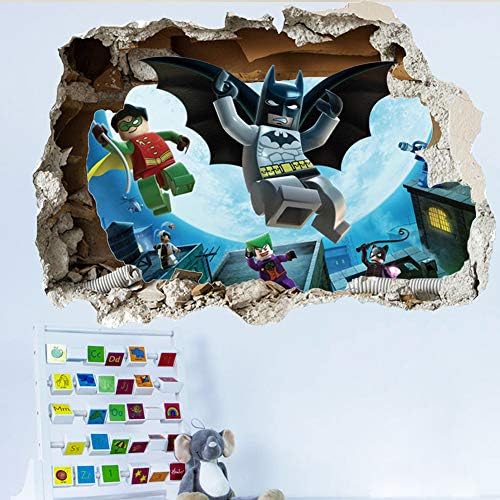 Getek Cool Batman Art Vinyl Wall Stickers Wall Decals Mural Kids Nursery Home Decor new new