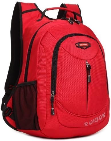 Girl Women Business Laptop Travel School Backpack Bag Red