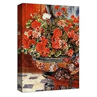 Canvas Wall Art Dance in The Country by Pierre-Auguste Renoir Canvas Prints Home Artwork Decoration for Living Room,Bedroom - 12x18 inches