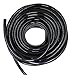 KORAM 1/2” Drip Irrigation Tubing Blank Distribution Hose PVC 13mm/0.51” Inner Diameter with Plant Garden Labels, 100ft Roll