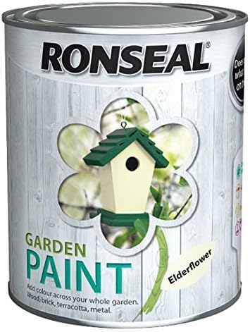 Ronseal Garden Paint 750ml White Ash by garden paint