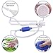 HDE Aquarium Cleaner Fish Tank Gravel and Sand Vacuum Long Nozzle Siphon Cleaning Pump for Changing Tank Water No Spill Fish Tank Gravel Cleaner and Aquarium Sand Vacuumthumb 3