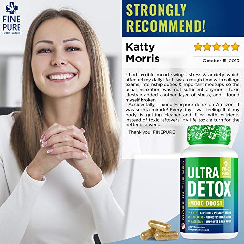image for FinePure Detox Herbal Supplement - Made in USA - Potent Liver & Urinar