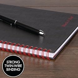 Black n' Red Notebook, Business Journal, 9-7/8" x