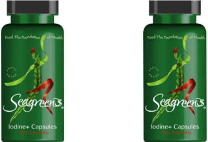 (2 Pack) - Seagreens - Iodine Capsules | 60's | 2 PACK BUNDLE