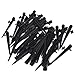 E-lishine 50 Pcs 360 Degree Adjustable Wate Flow Irrigation Drippers on Stake Em...