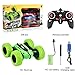 SB Toys RC Stunt Car RC Car Remote Control Car, 360 Degree Flips Double Sided Rotating Race Car, Remote Controlled Car for Kids, 4WD Monster Truck Tumbling Crawler Vehicle, Best Gift for Kids Green