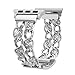 FresherAcc Compatible Apple Watch Band 38mm Women Men, Cowboy Chain Compatible iWatch Replacement Strap, Jewelry Wristband Compatible Apple iWatch Series 3/2/1, Sport, Hermes, Nike, Edition