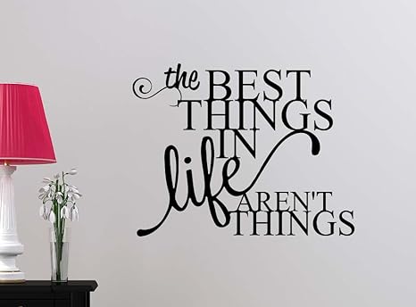 picture Cute Beginner Easy Paintings With Quotes simple expressions arts wall quote 3 the best things in life arent things cute home inspirational love vinyl quote saying wall art lettering sign
