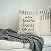 Meekio Farmhouse Pillow Covers with Grateful Thankful Blessed Quotes 18