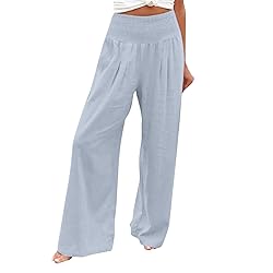 Capri Pants for Women Women High Waisted Wide