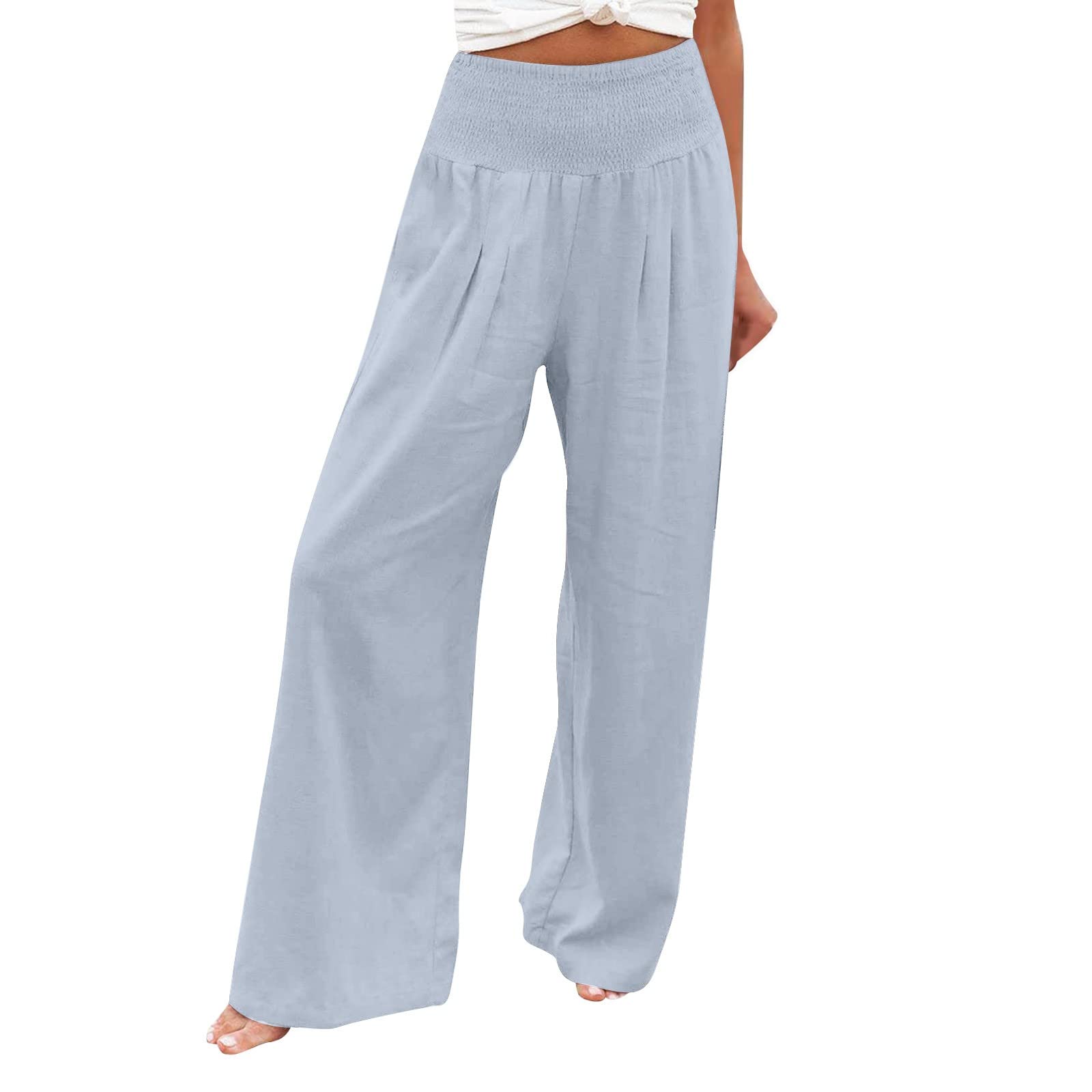 Capri Pants for Women Women High Waisted Wide