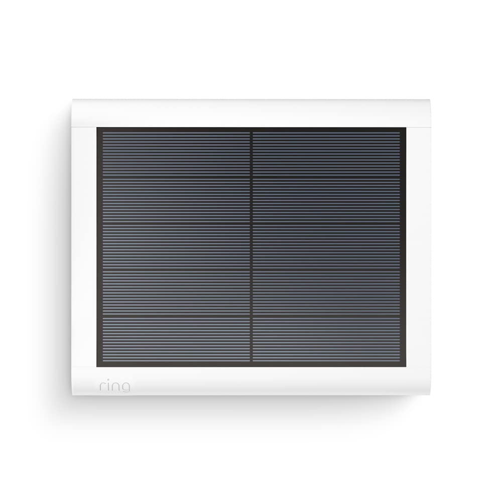 Ring Solar Panel (2nd Generation) (USB-C) for Spotlight Cam Plus, Spotlight Cam Pro, 4W (White)