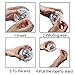 Resbo Metal Core Silver Gyro Ball, Auto Start Wrist Ball Hand Strengthener Wrist Exerciser