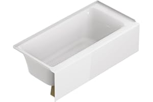 American Standard 2963202.020 Aspirations 60 x 30-Inch Alcove Bathtub, Left-Hand Drain, White