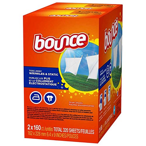 Bounce Dryer Sheets Outdoor Fresh, 320count 3 Pack Kitchen & Dining