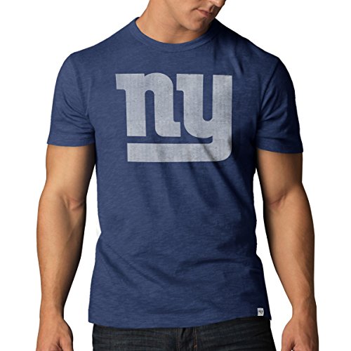 NFL New York Giants 46808 Men's Scrum Basic Tee, Small, Bleacher Blue
