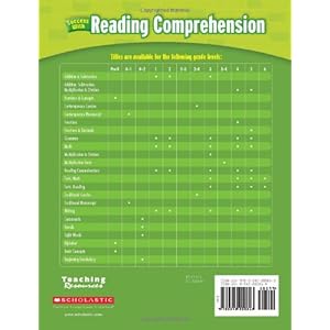 Scholastic Success with Reading Comprehension, Grade 4
