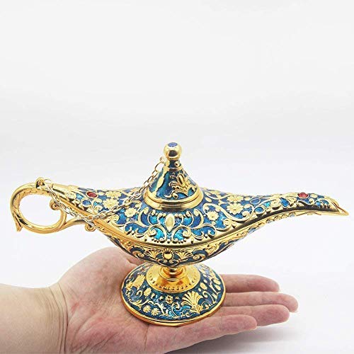 Thyggzjbs T.s Perfect Festival Gift Legend Aladdin Magic Genie Lamps Incense Burners