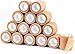D&H Medical Self Adhesive Bandage Wrap - 15 Pack Brown Cohesive Bandage, 2 Inches x 5 Yards, Stretchy, Hypoallergenic & Breathable Self Adhering Tape Medical, Athletic wrap for Hand, Knee, and Ankle