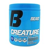 Beast Sports Nutrition Creature - Blue Raspberry - 60 Servings
