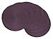 DII Classic Woven Tabletop Collection, Indoor/Outdoor Placemat Set, Round, 15