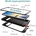 Samsung Galaxy Note 8 case,LISOPO Heavy Duty Hybrid Armor Alloy Aluminum Metal Bumper Soft Rubber Military Shockproof Hard Case For Samsung Galaxy Galaxy Note 8 (Black)