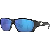 Costa Del Mar Sunglasses for Men - Tuna Alley Mens Polarized Sunglasses - Fishing, Boating & Beach UV Protection Size 62 580G