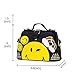 CMK Trendy Kids Girls' Emoji Purse and Handbags for Teens Cross Body Bags Toddler Doctor Bag (81000_Black)…