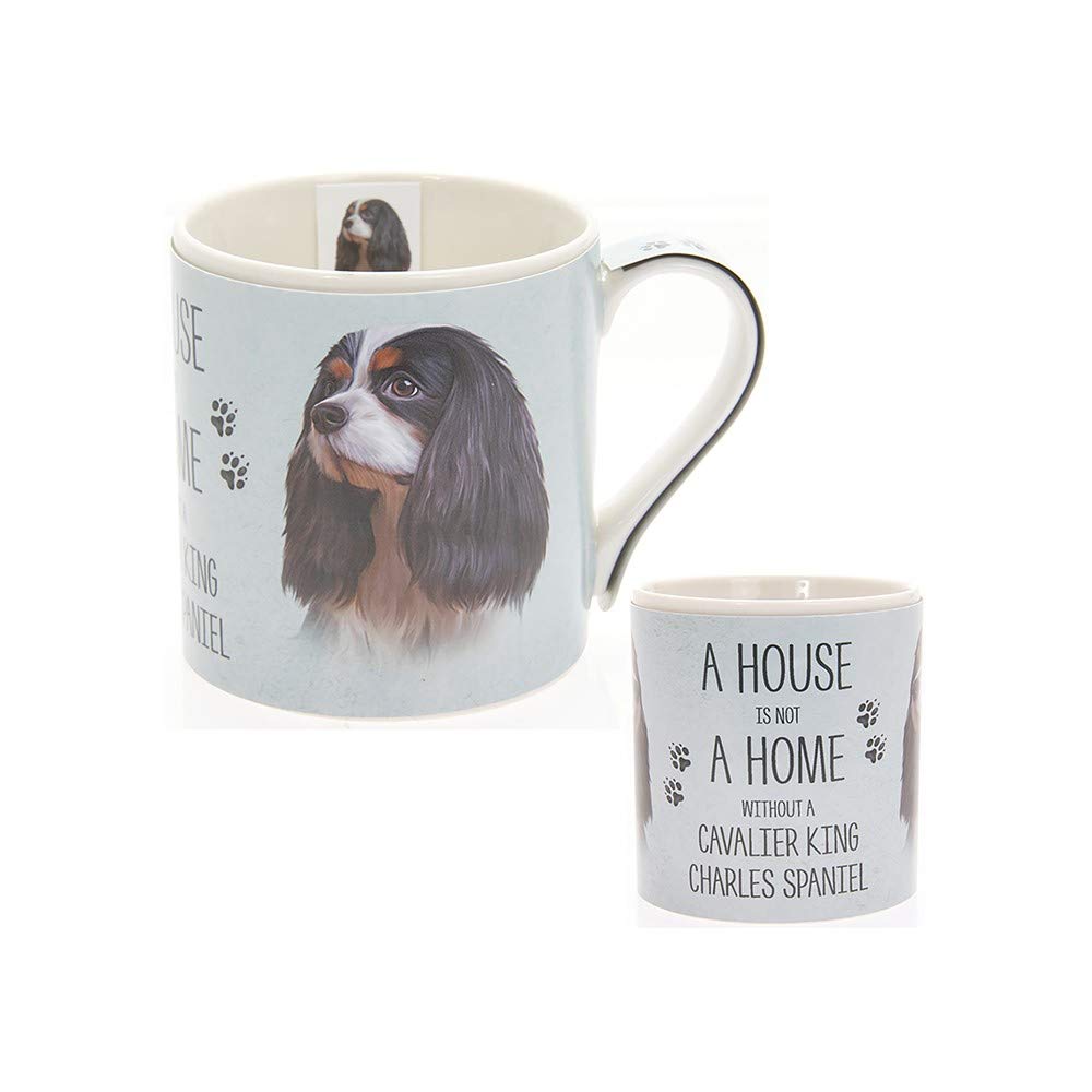 The Leonardo Collection"A House is not A Home Without a Cavalier King Charles Spaniel" Mug