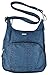 Travelon Anti-Theft Classic Essential Messenger Bag (Blue Snake)