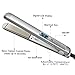 KIPOZI Professional Hair Straightener Nano-Titanium Flat Iron Anti-Frizz,1 Inch Straightening Iron with Adjustable Temperature Suitable for All Hair Types, Instant Heat Up and Dual Voltage, Silverthumb 2